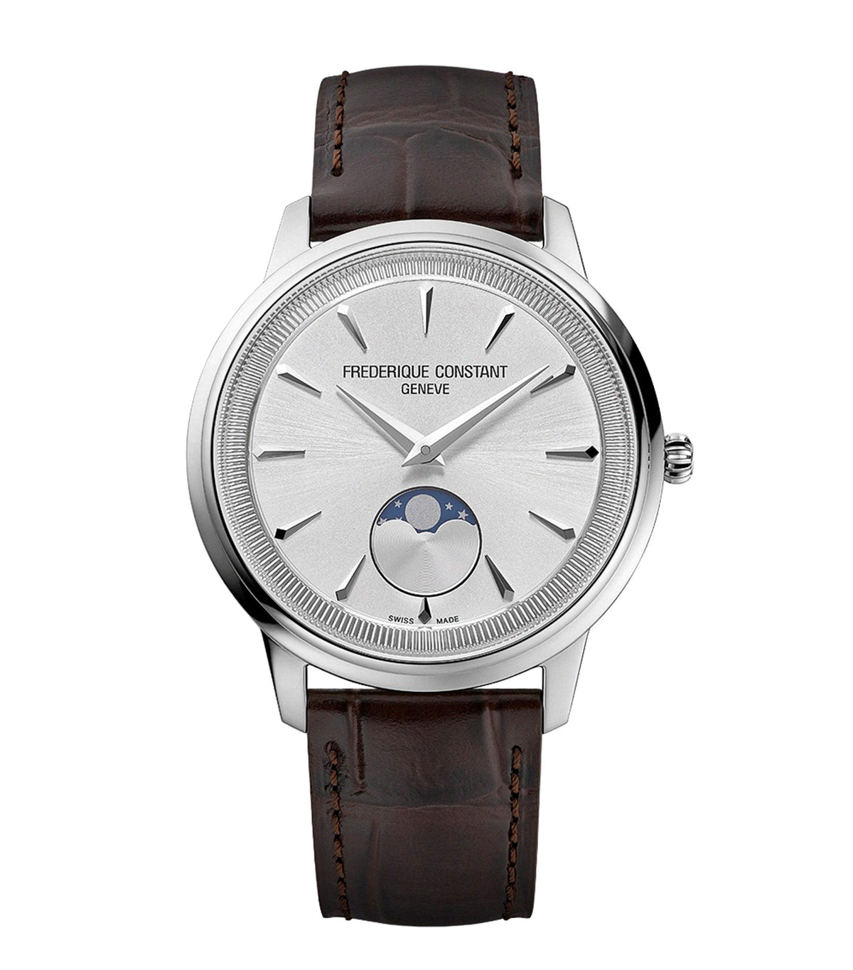 Moneta Moonphase FC-206S3S6 Silver/Brown