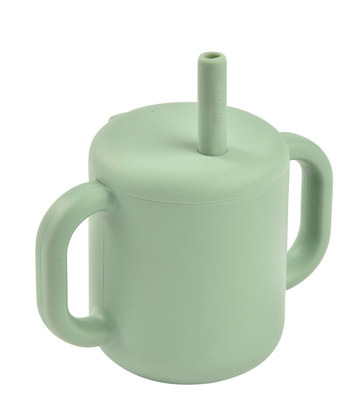 Silicone Straw Cup Sage Green