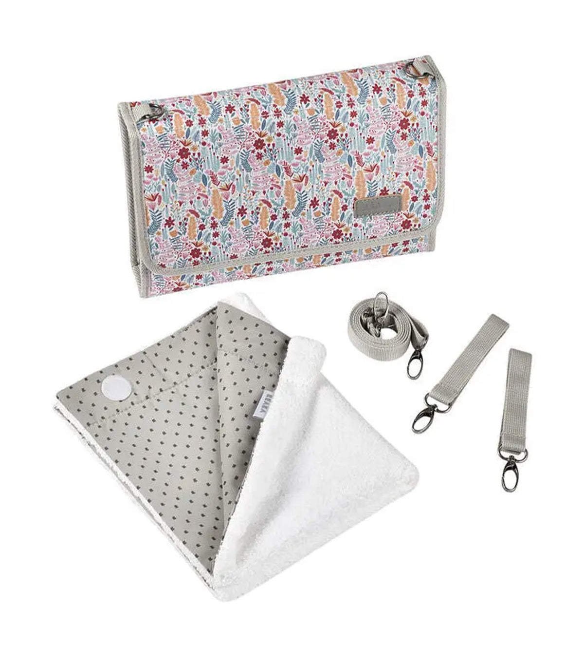 Pouch On-the-Go Floral/Mirage