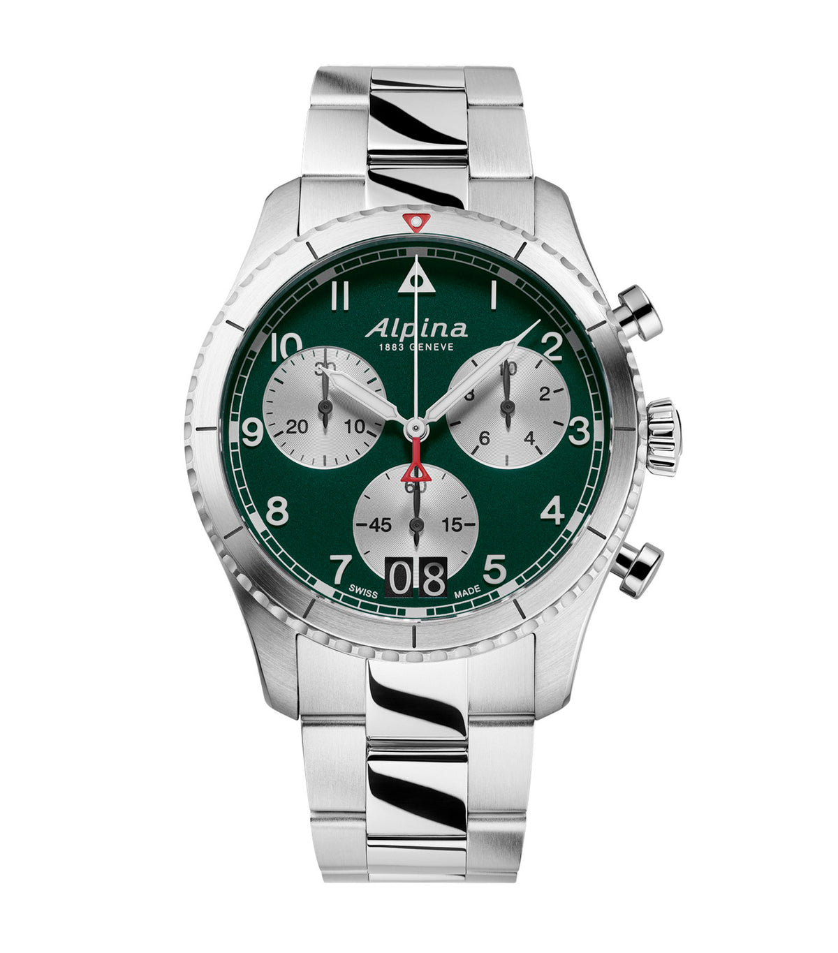 Startimer Pilot AL-372GRS4S26B Silver