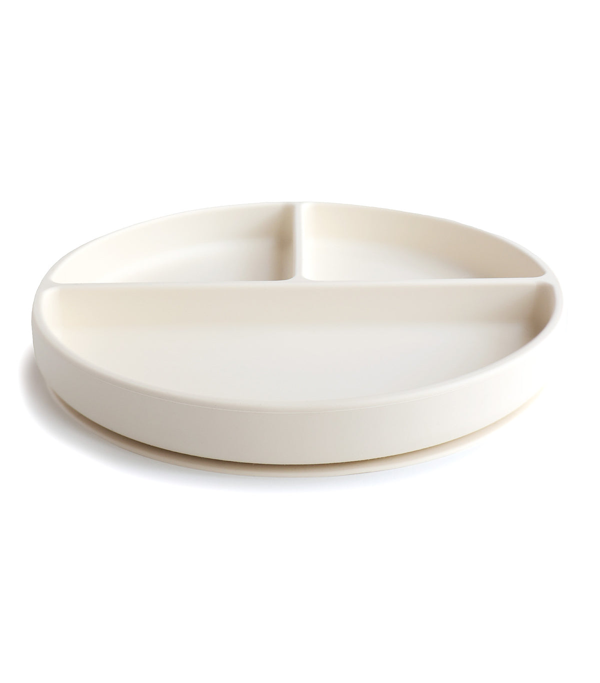 Silicone Plate Ivory