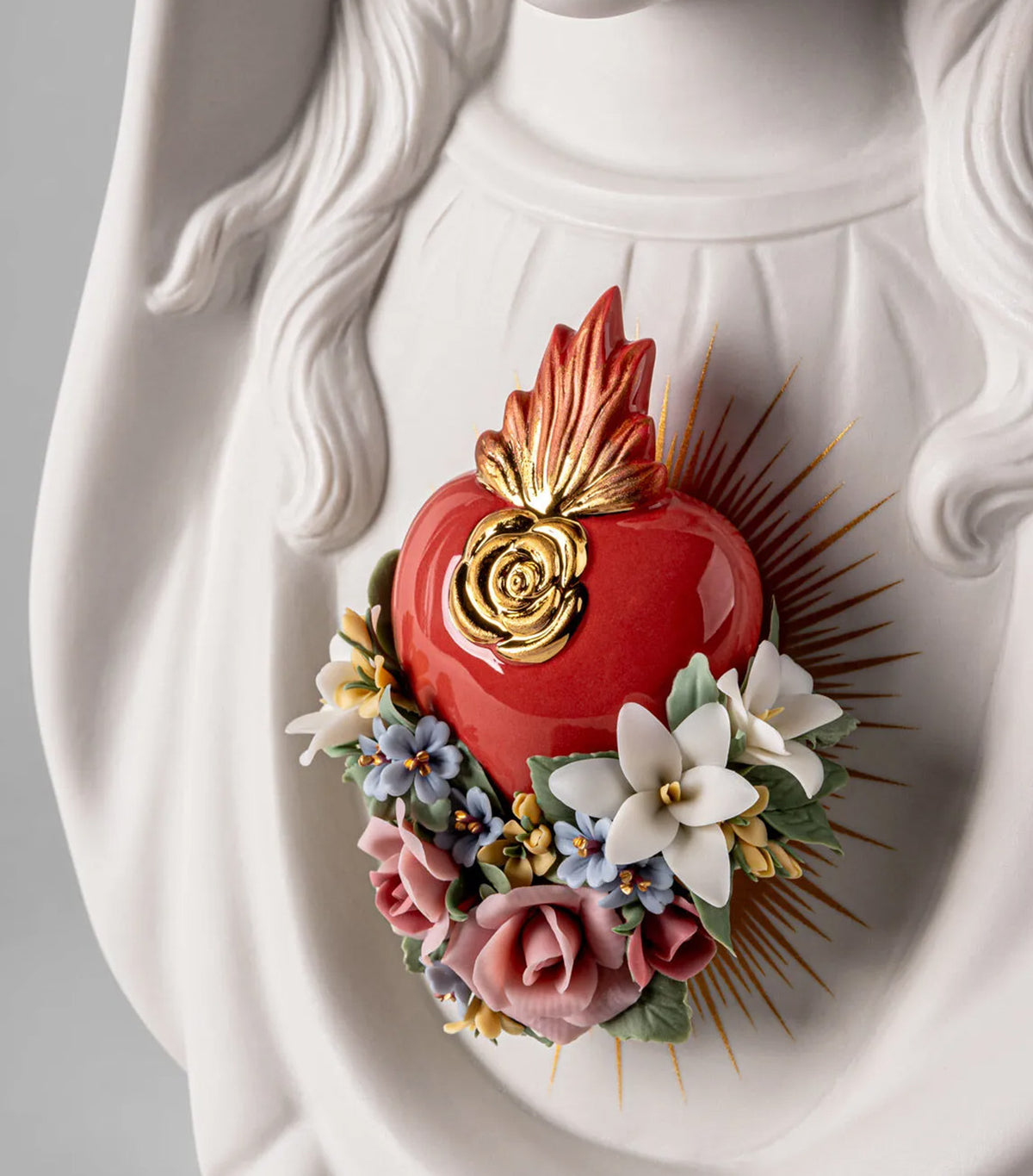 Immaculate Heart of Mary Sculpture