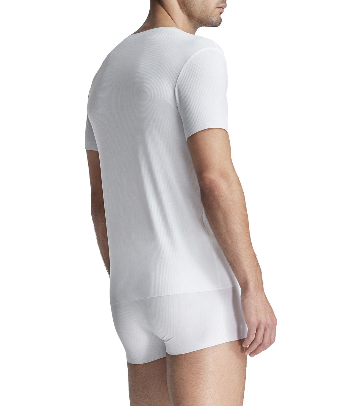 Men's Icon "The One Collection" Modal Soft V-Neck T-Shirt White