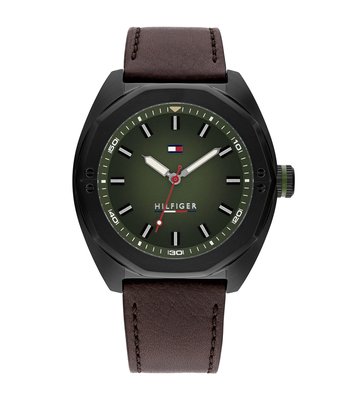 Shane 1792256 Leather Watch Brown and Green