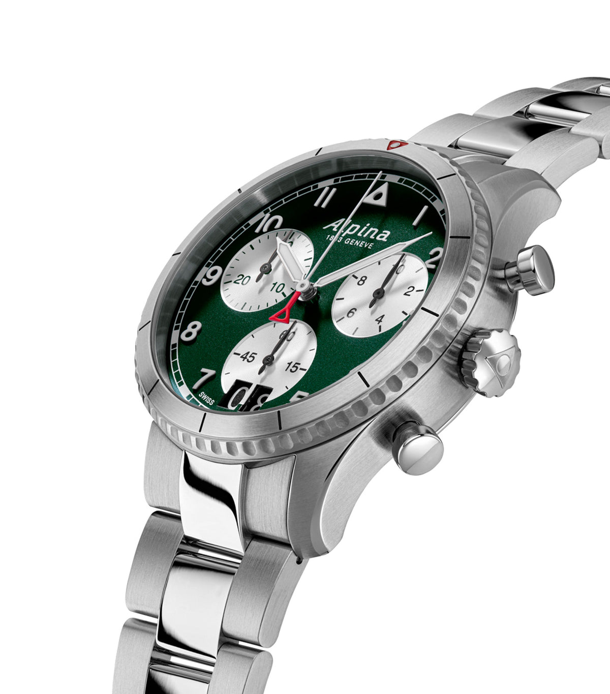 Startimer Pilot AL-372GRS4S26B Silver