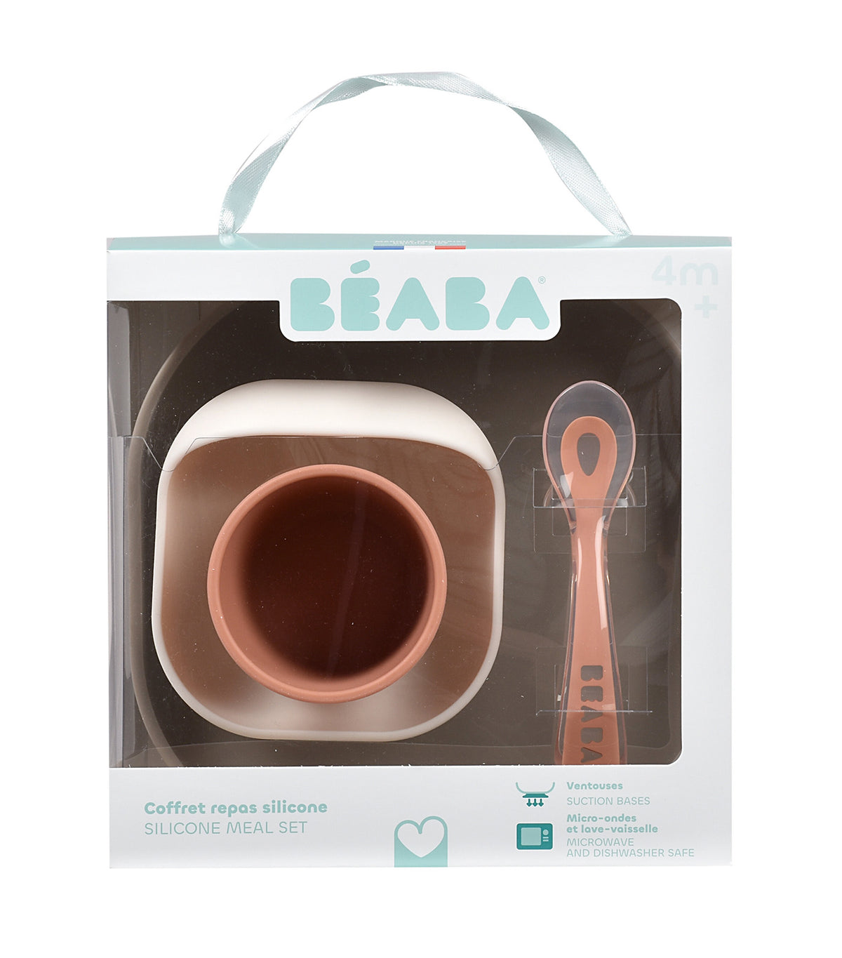 Silicone Meal Set Terracotta/Gazelle