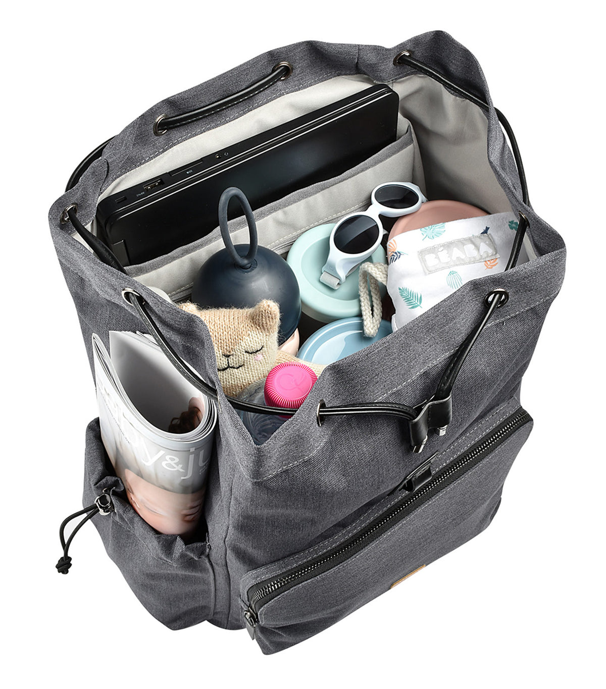 Vancouver Nursery Backpack Dark Gray