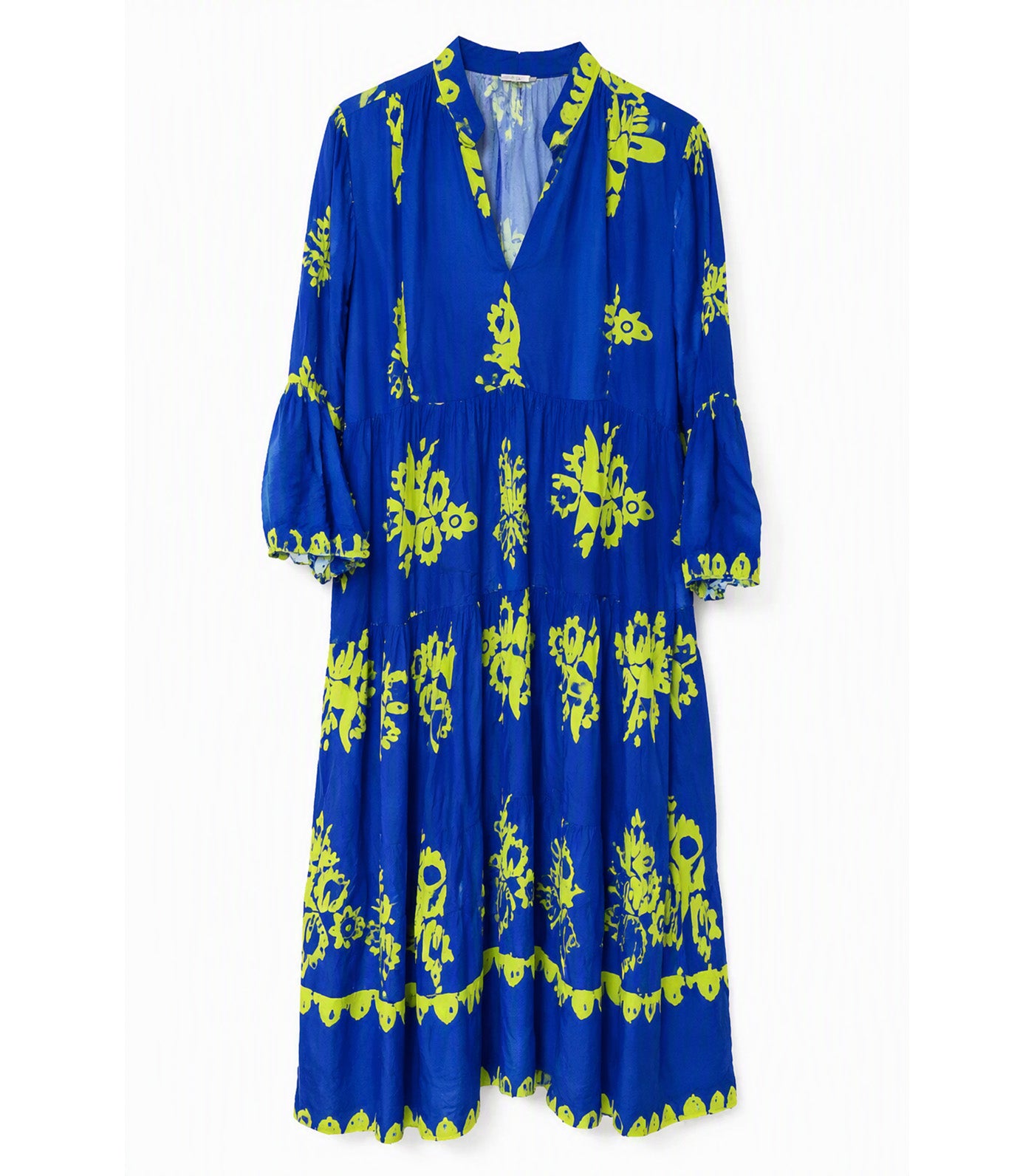 Printed Dress Blue