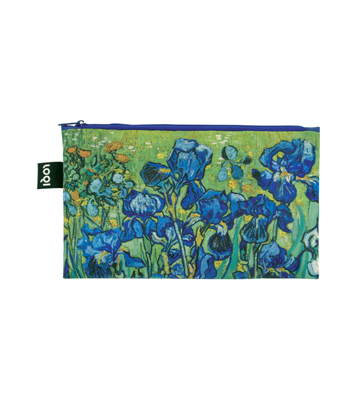 VINCENT VAN GOGH Starry Night, Wheatfield, Irises Recycled Zip Pockets