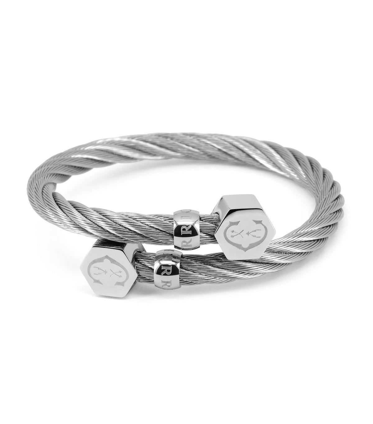 Celtic Hex Bangle Stainless Steel