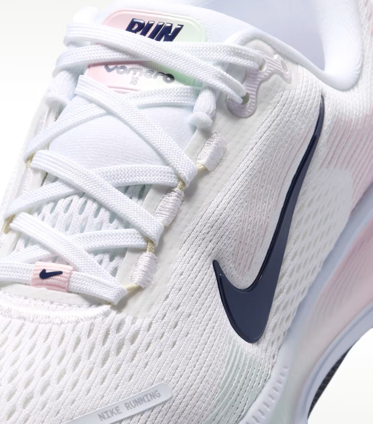 Vomero 18 White/Midnight Navy/Football Grey