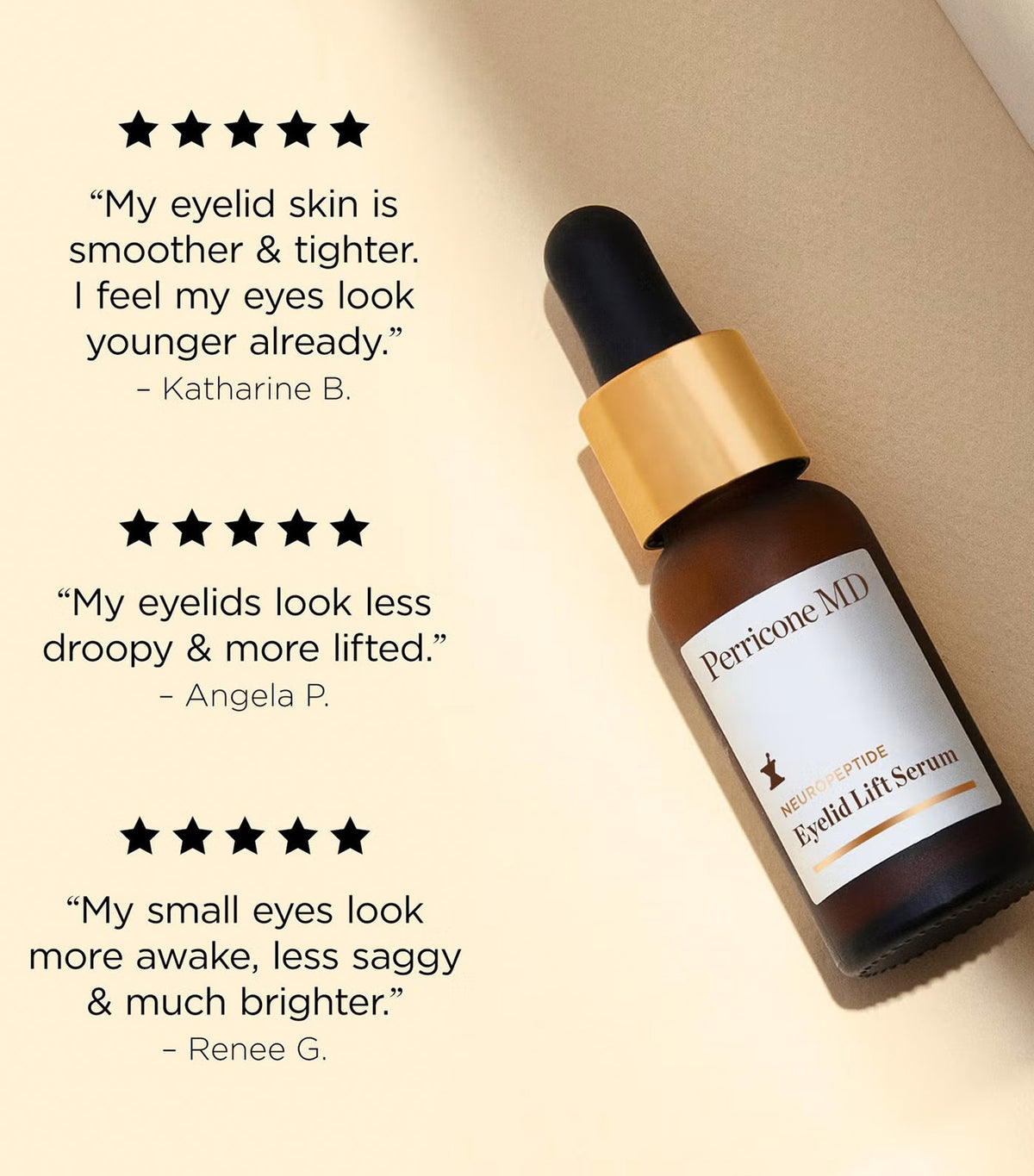 Neuropeptide Eyelid Lift Serum