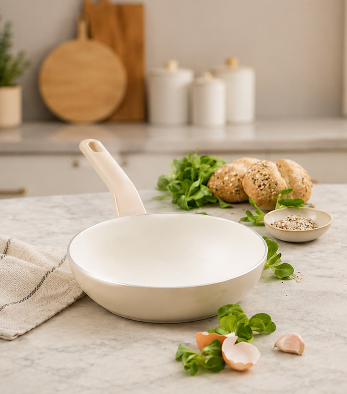 Essence Open Deep Frypan Taupe