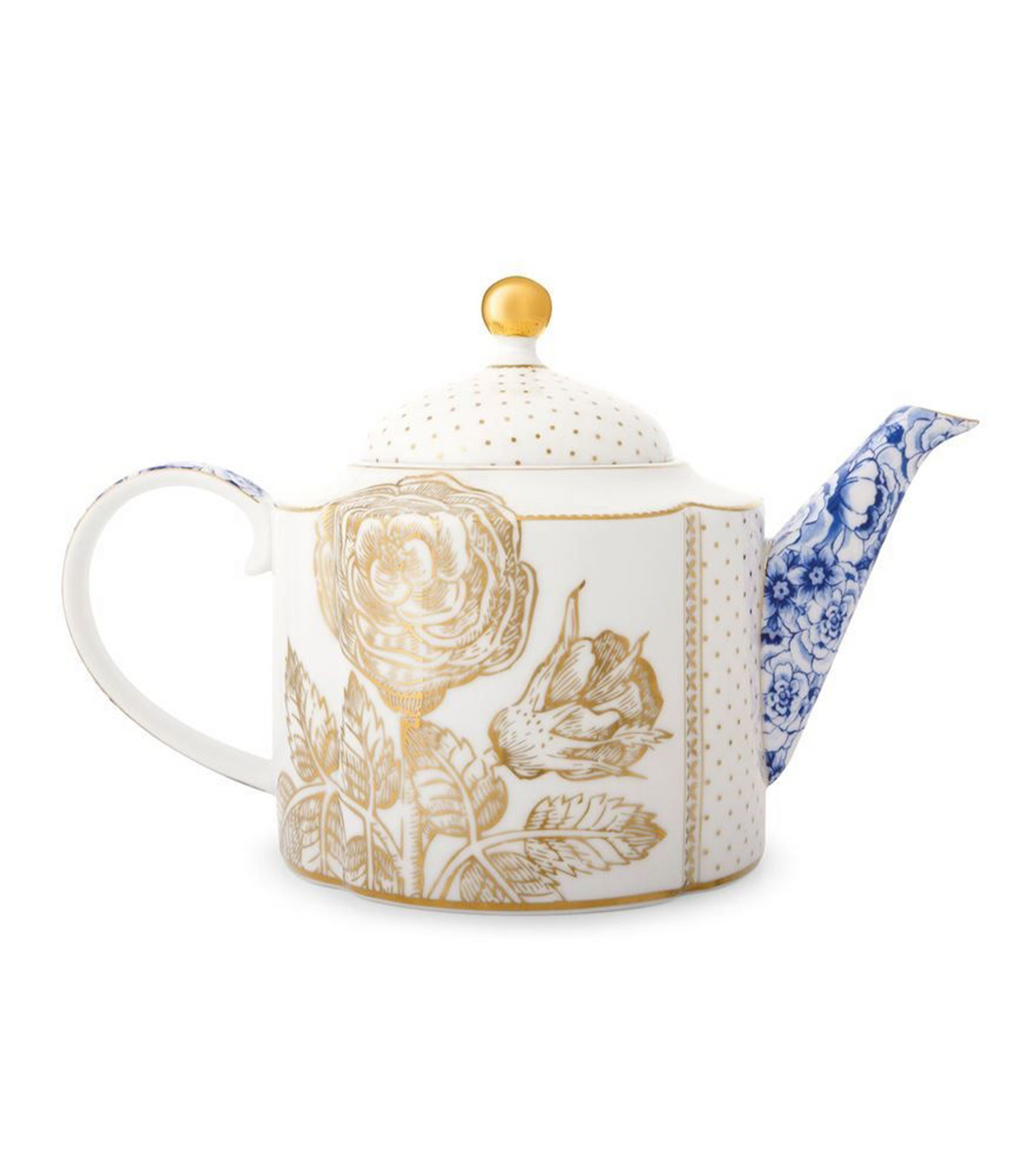 Royal White Teapot Large
