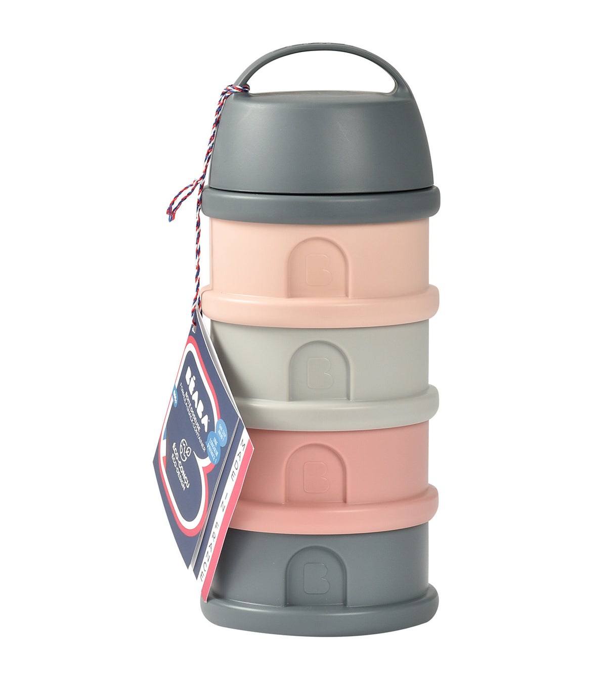 Formula & Snack Container Mineral/Pink