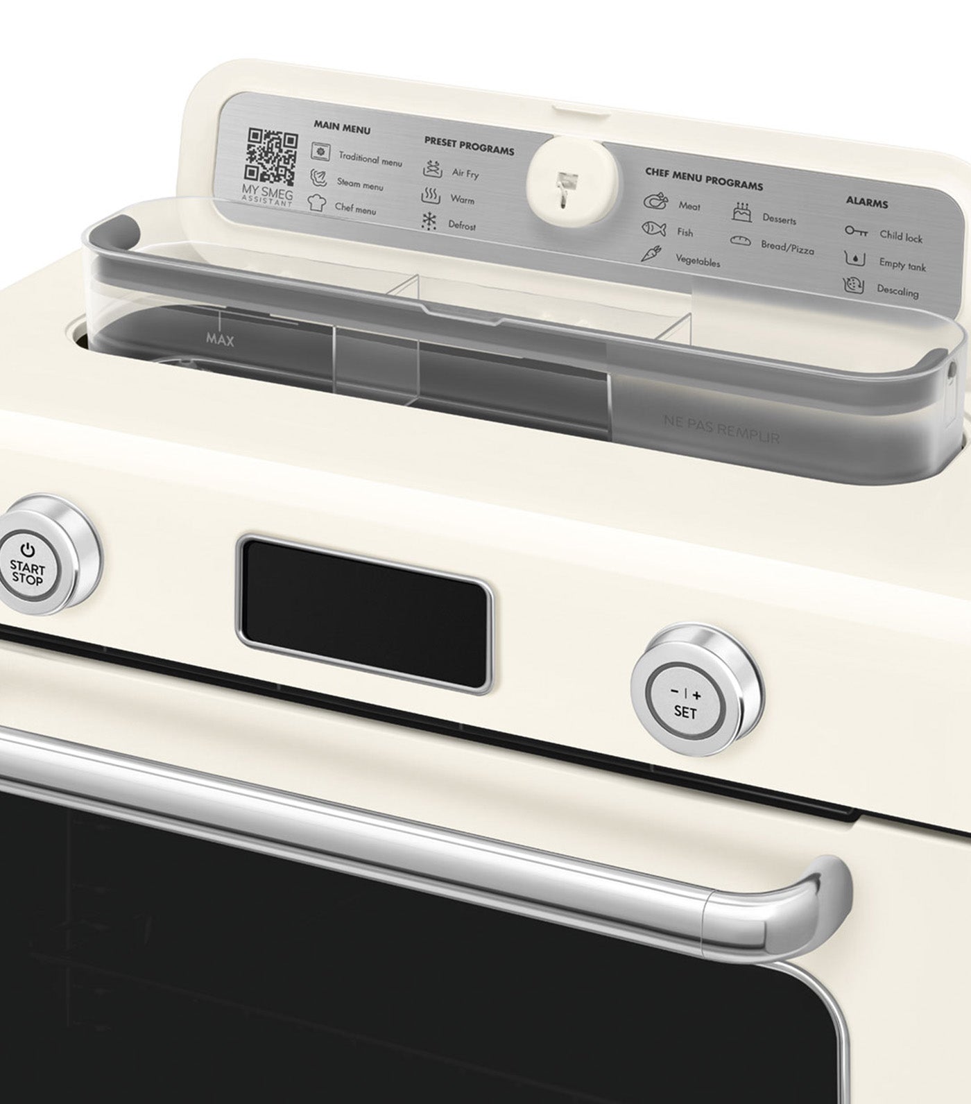 Countertop Combi-Steam Oven Cream