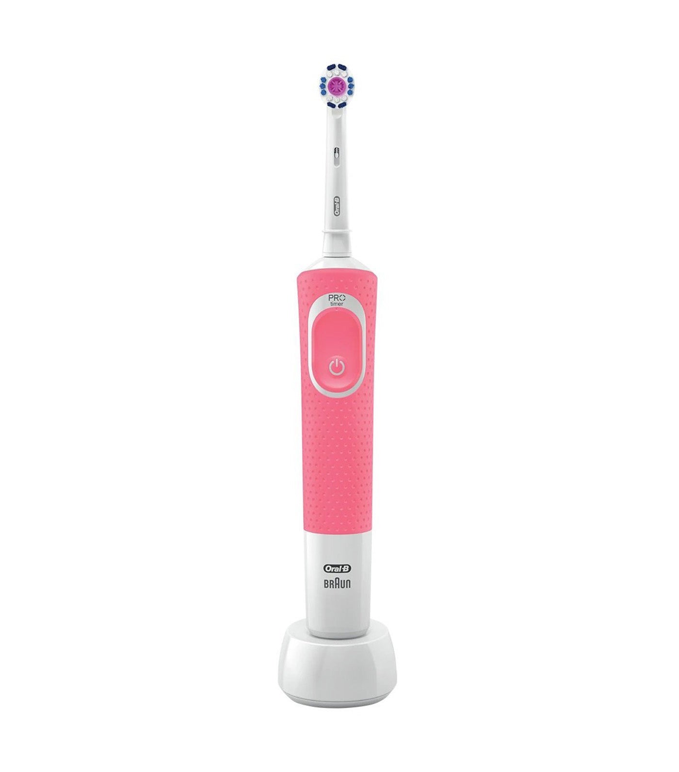 Vitality 100 Electric Rechargeable Toothbrush Pink
