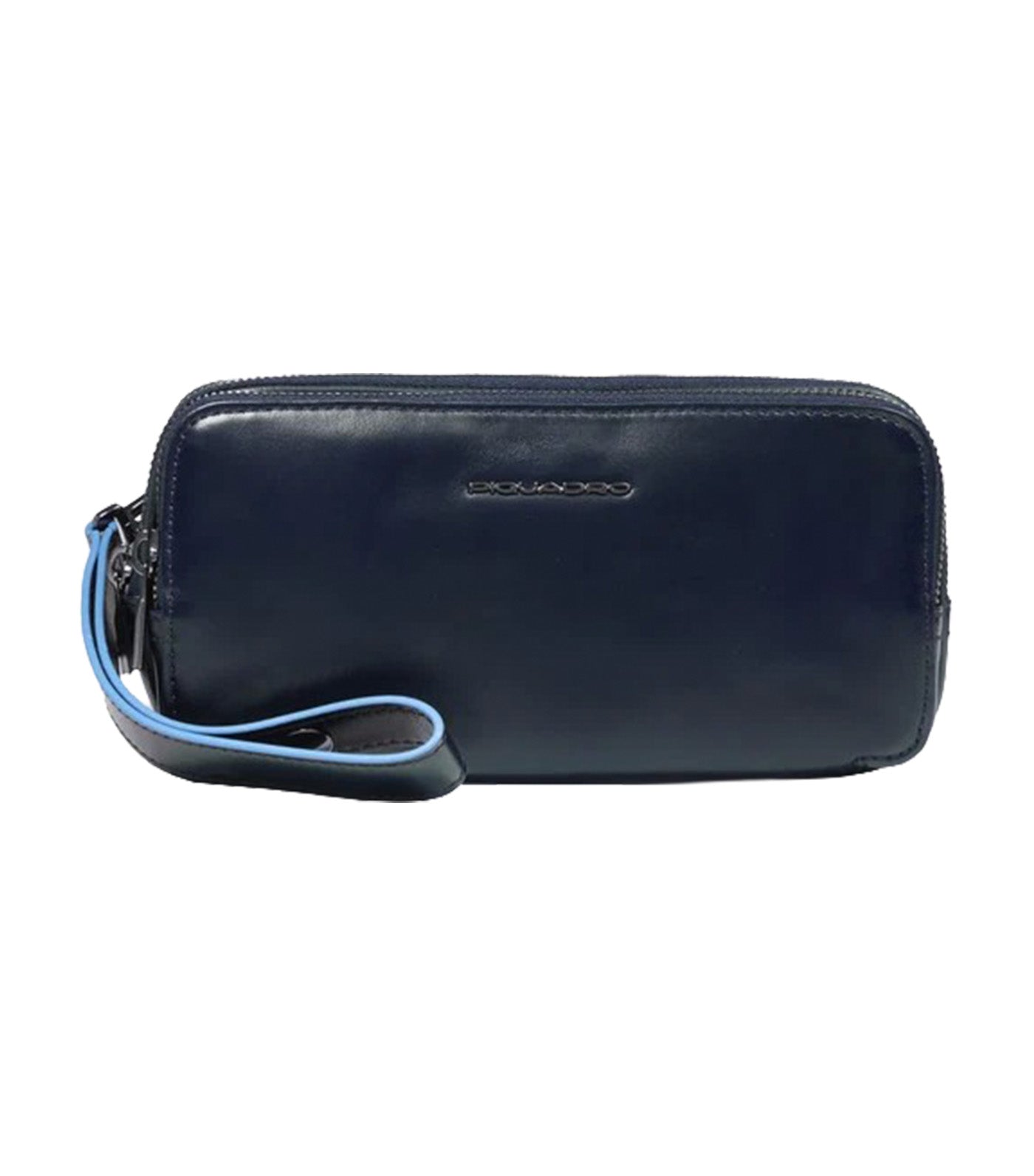 Men's Clutch with Three Dividers Night Blue