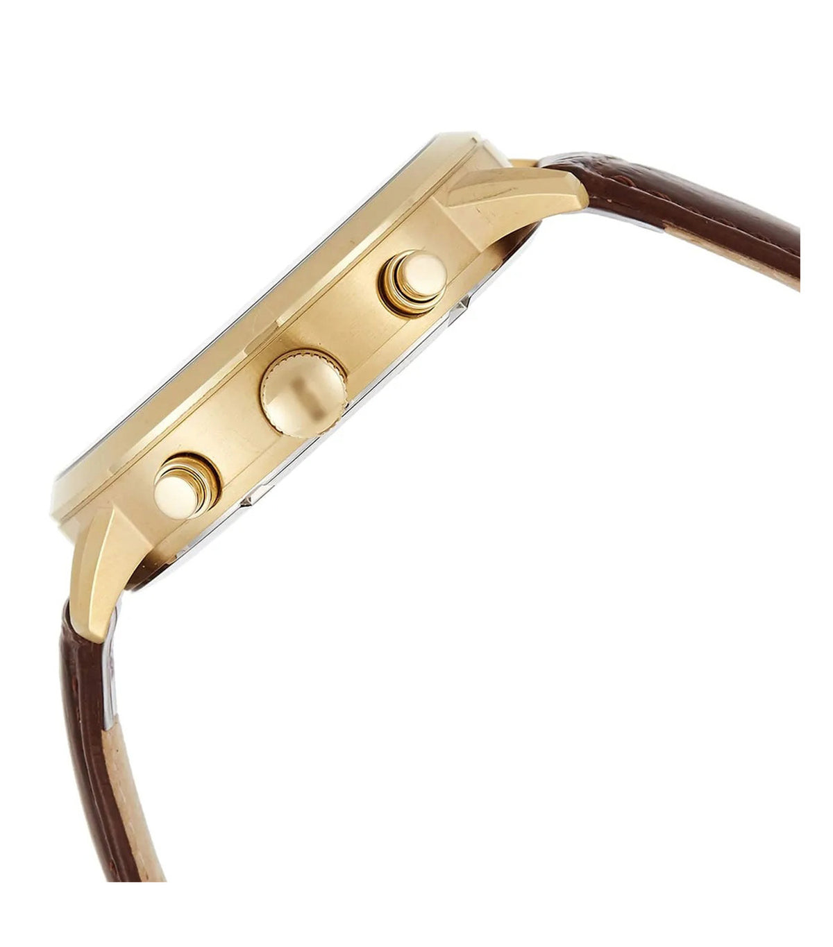 Liam 1710359 Leather Watch Gold and Brown