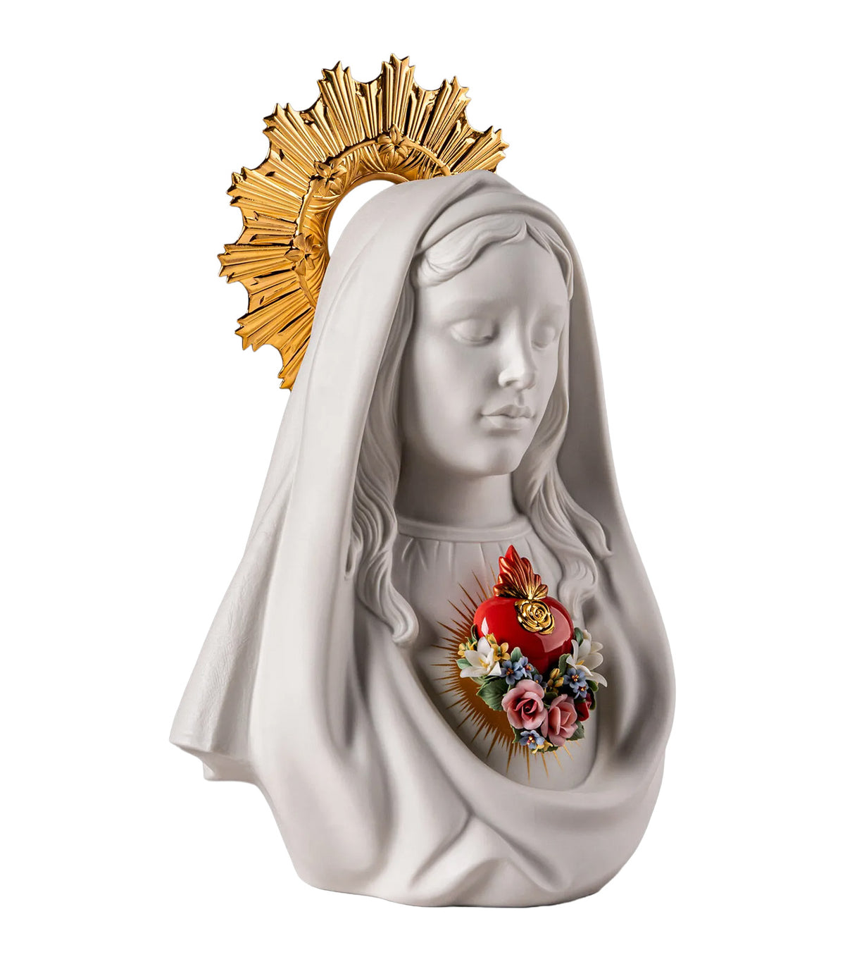Immaculate Heart of Mary Sculpture