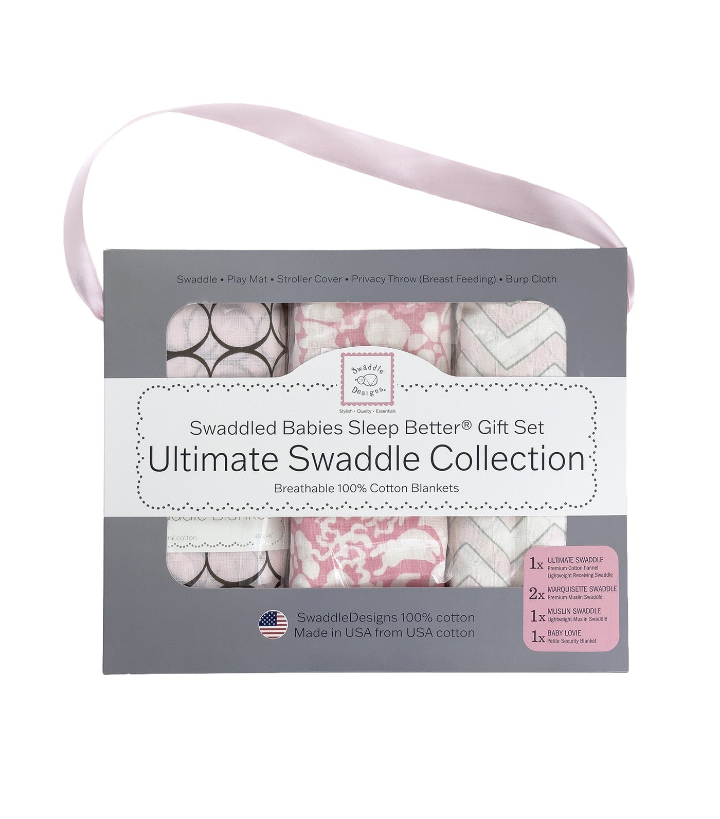 Babies Sleep Better® Ultimate Swaddle Collection Gift Set PK005
