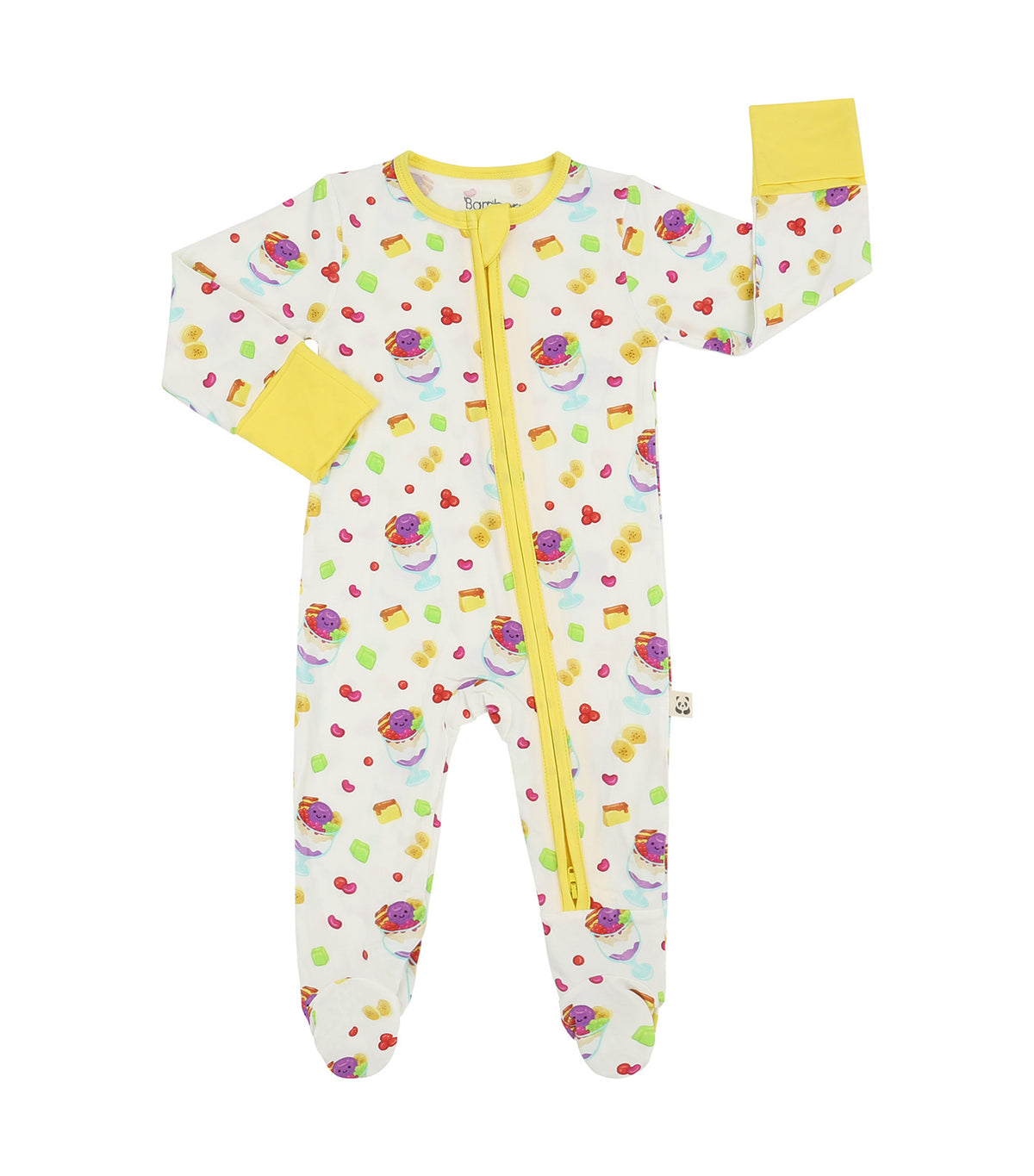 Zippered Footie Halo Halo