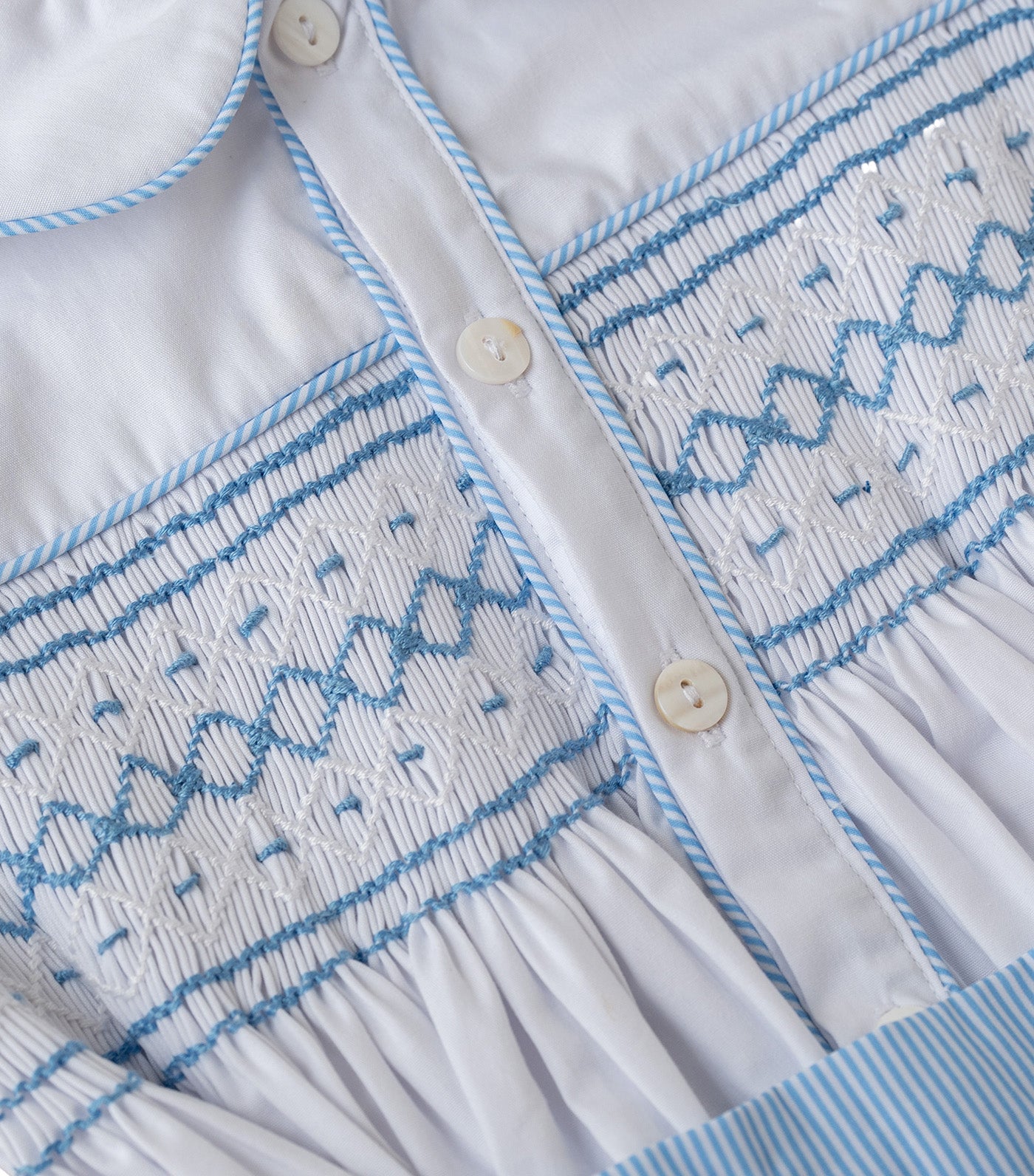 Boys Wesley Set Bluebell Stripe