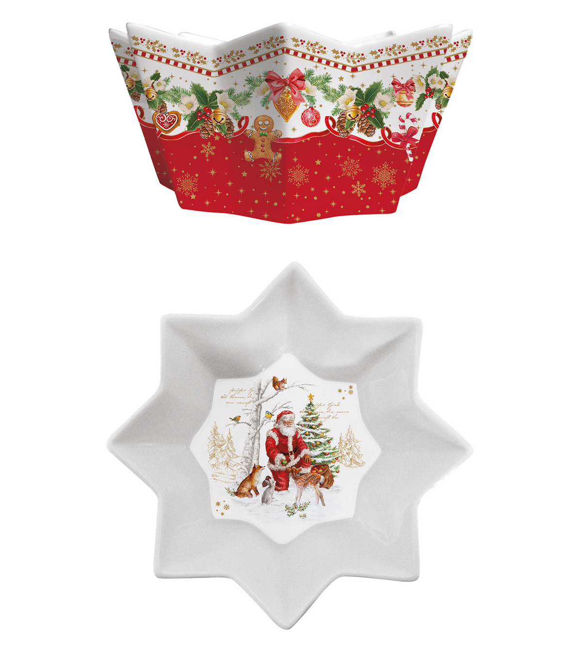 Christmas Memories Porcelain Bowl