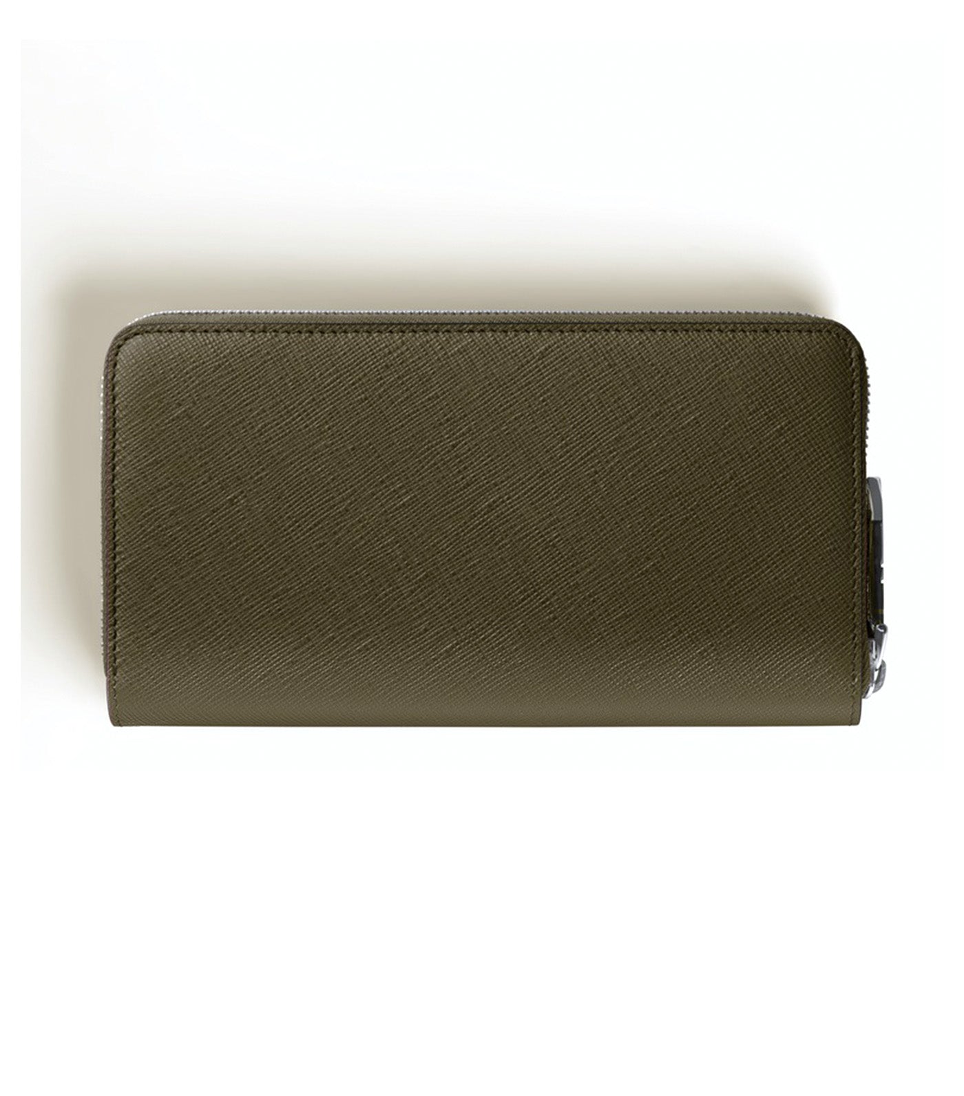 Sartorial Continental Wallet 12cc with Zip Green