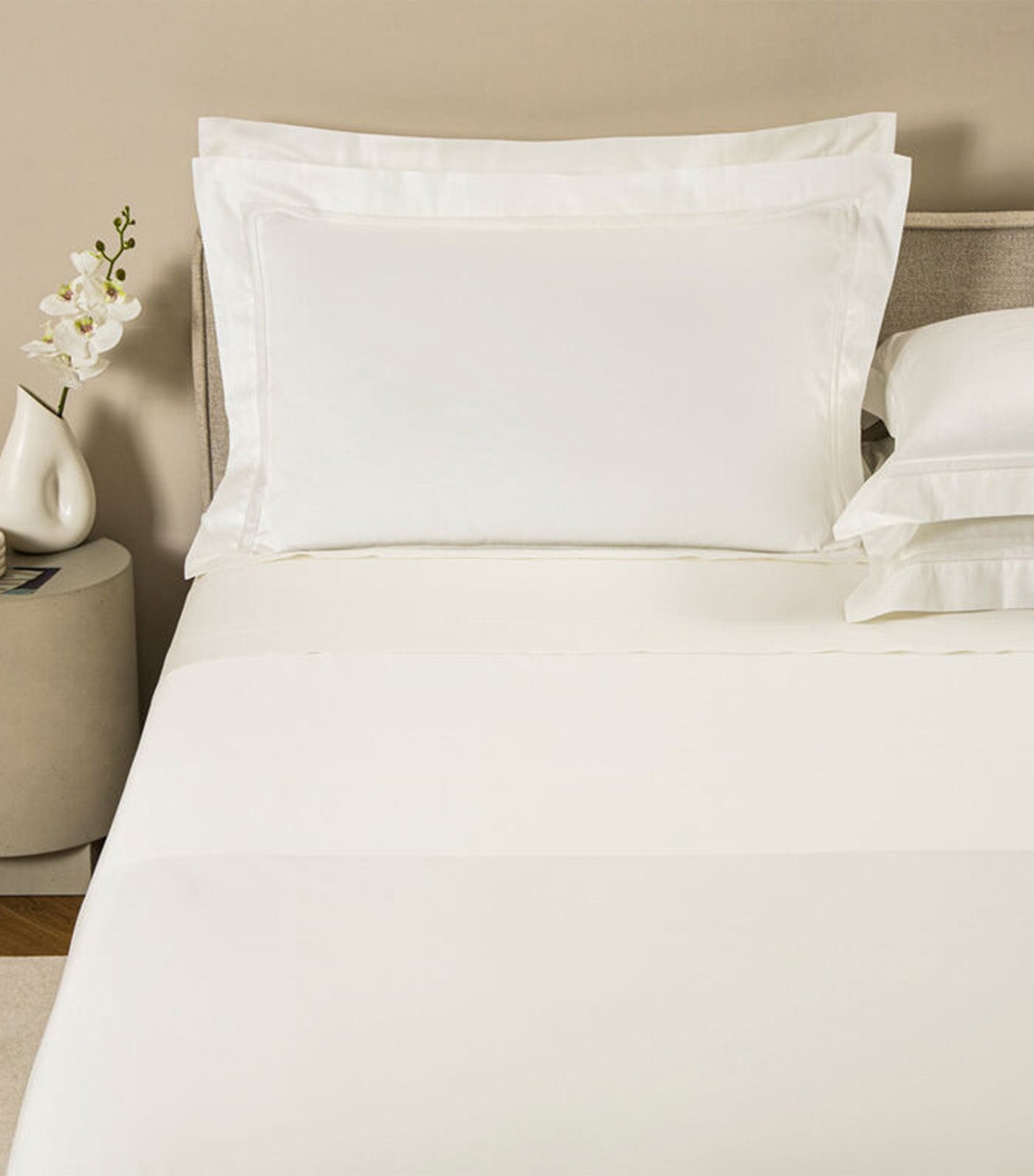 Doppio Ajour Sheet Set Milk