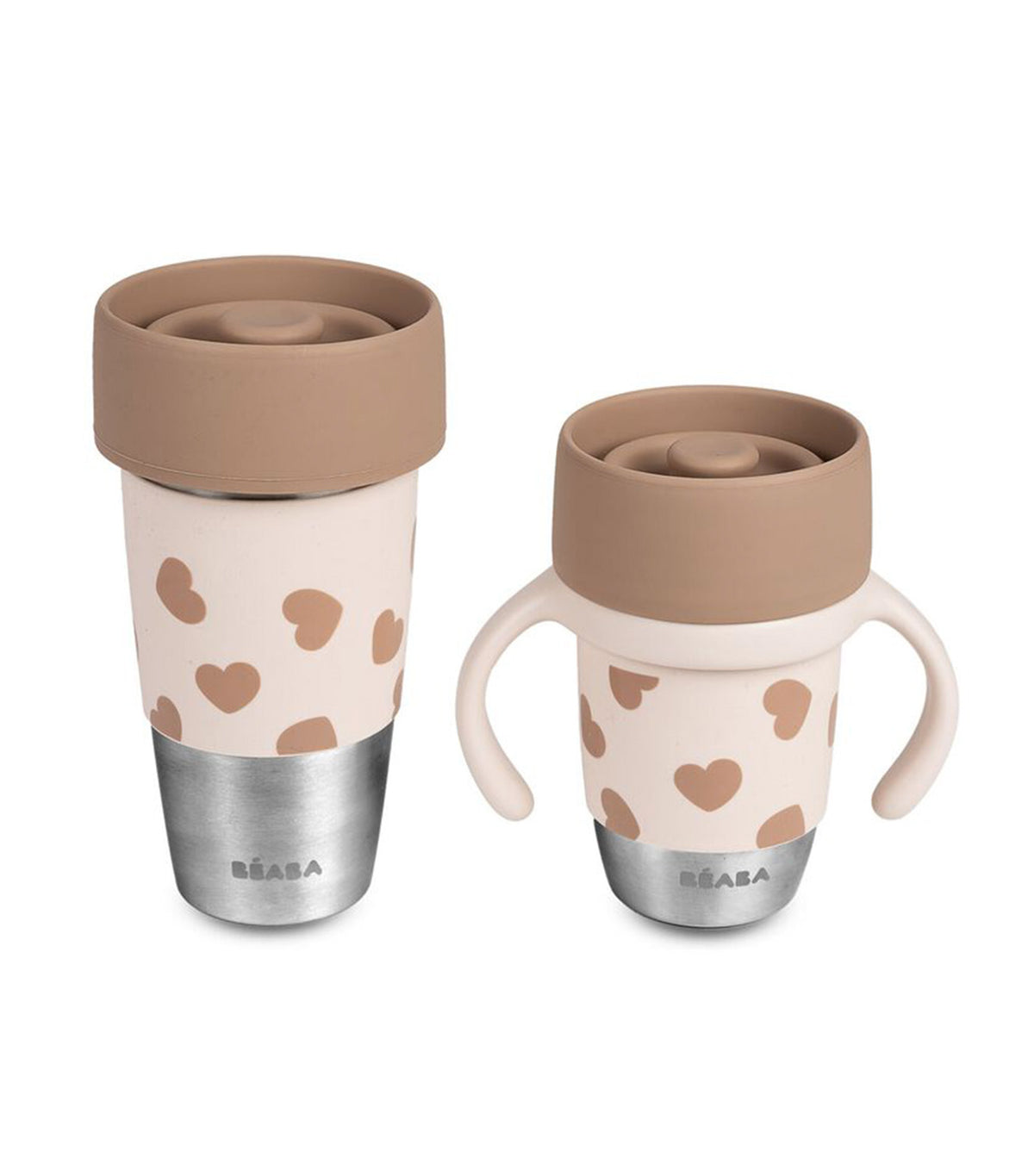 Set of 2 Click & Drink Mini and Me Big Love