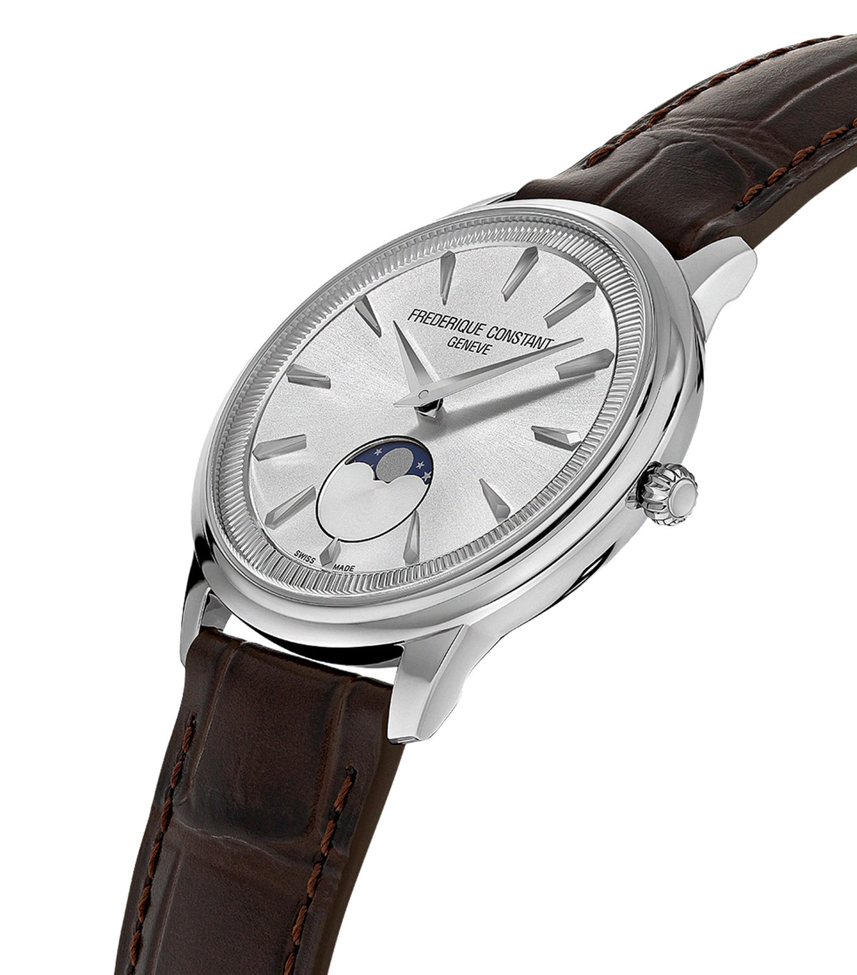 Moneta Moonphase FC-206S3S6 Silver/Brown