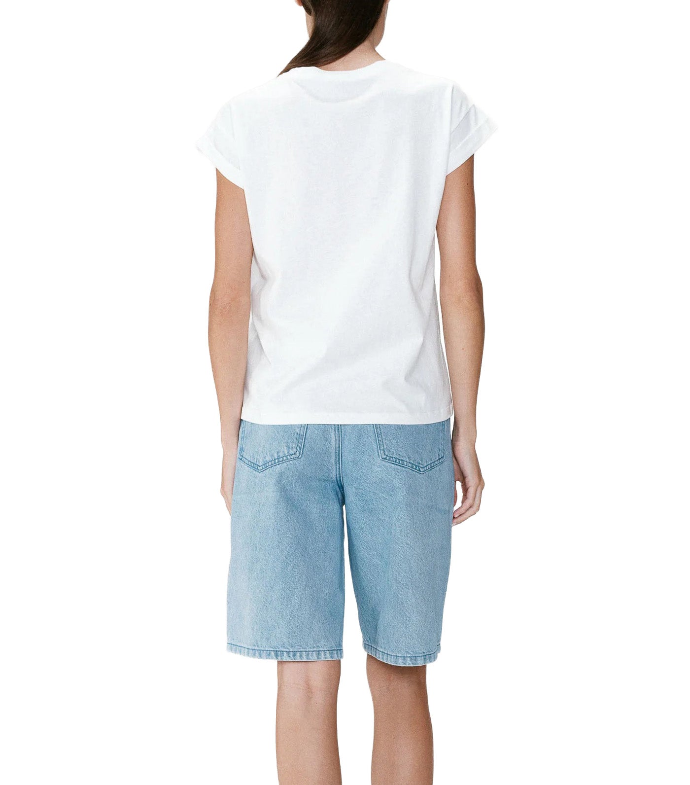 Wylo Embroidered-Message Cotton T-Shirt Yellow