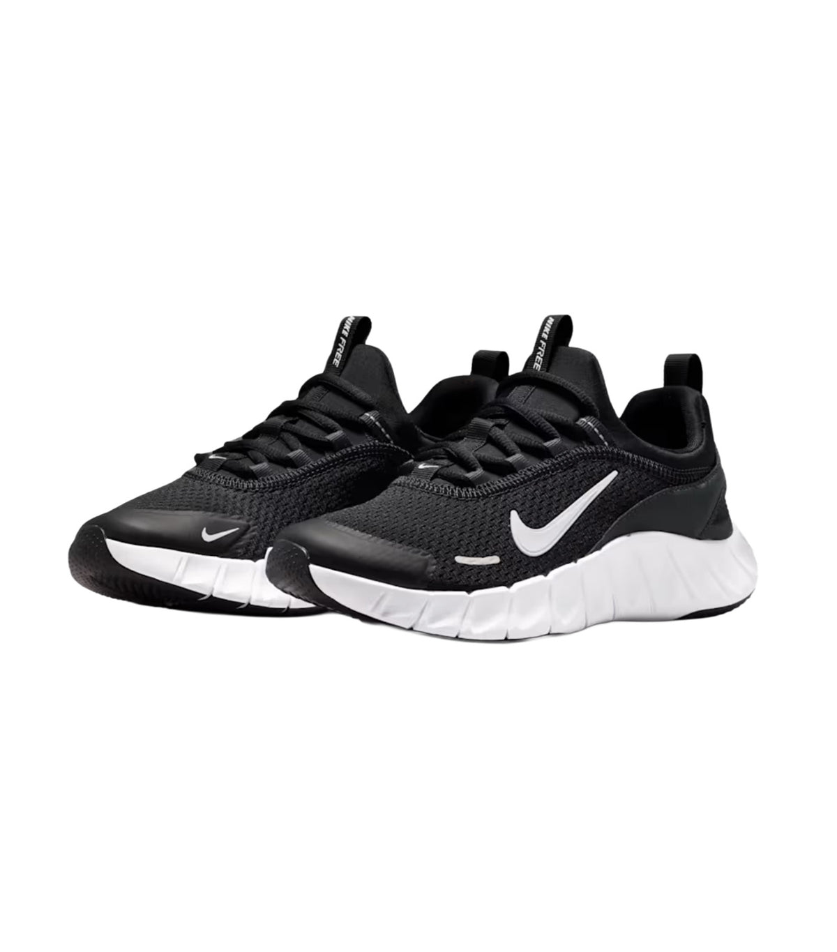 Free Ride Younger Kids' Running Shoes Black/White/Anthracite
