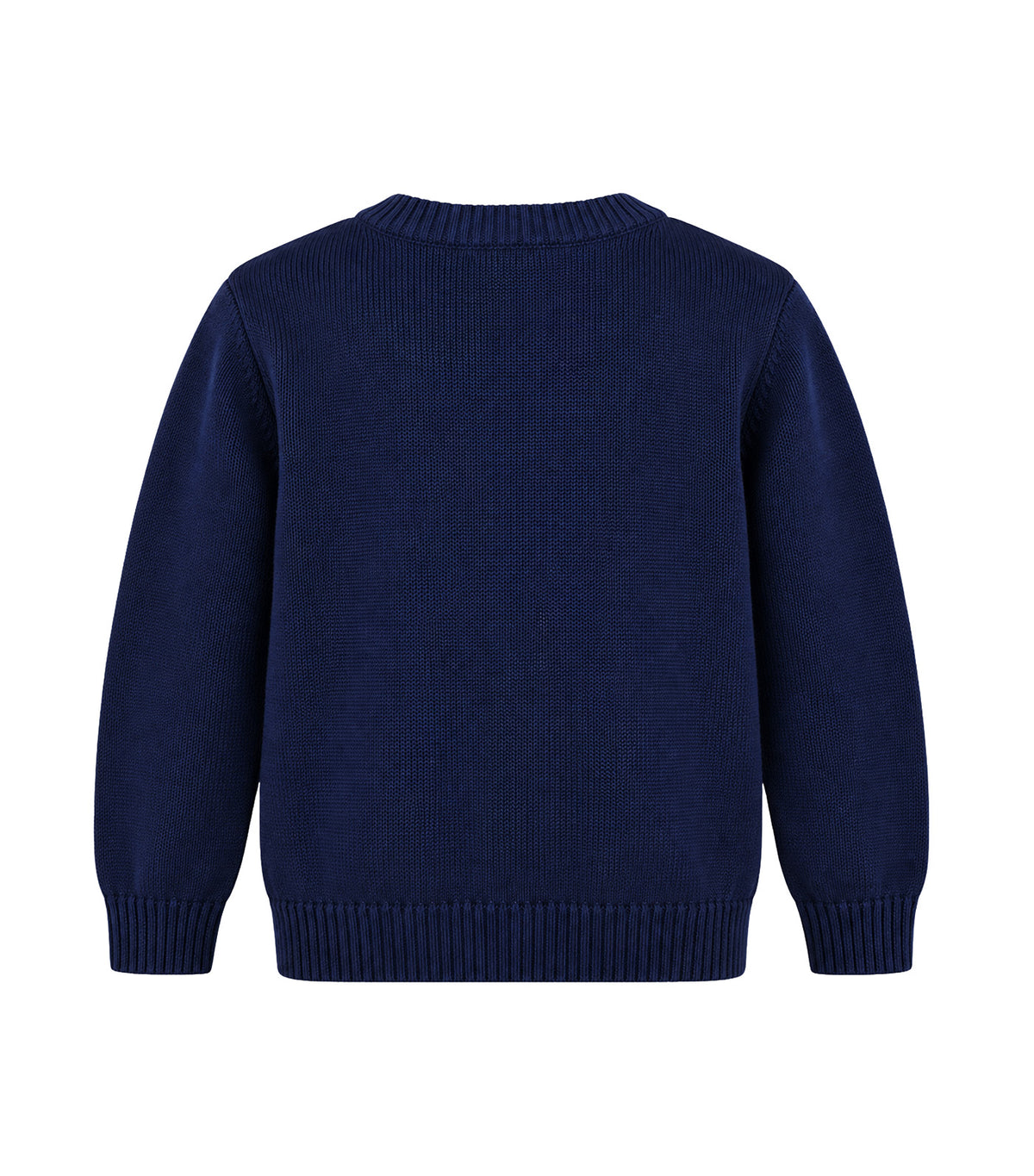 Devin Boys Knitted Cardigan Navy