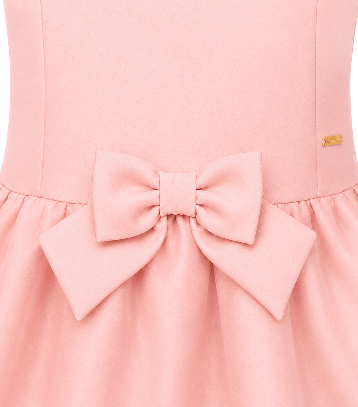 Freya Girls Drop Waist Party Dress Pink