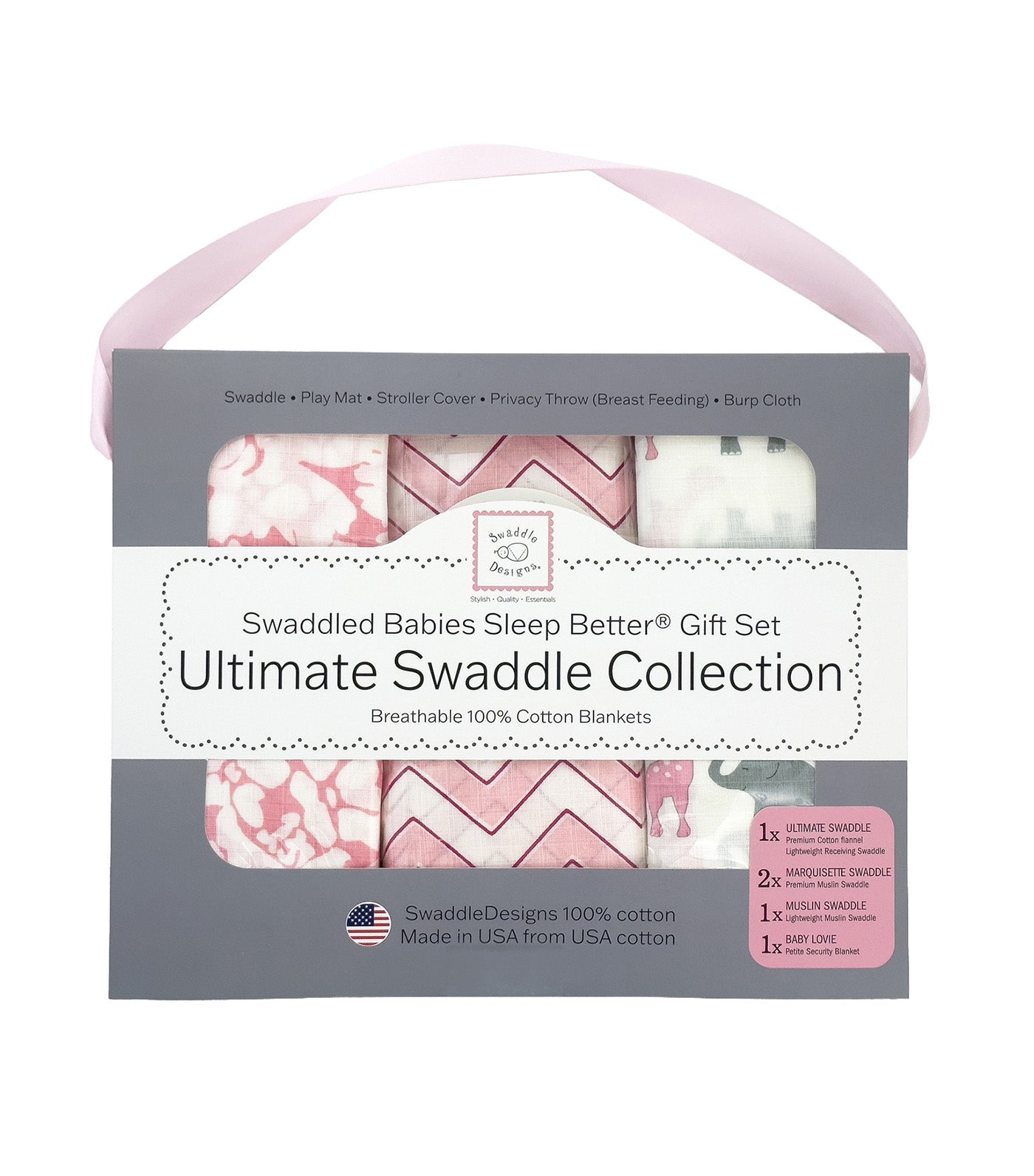 Babies Sleep Better® Ultimate Swaddle Collection Gift Set PK003