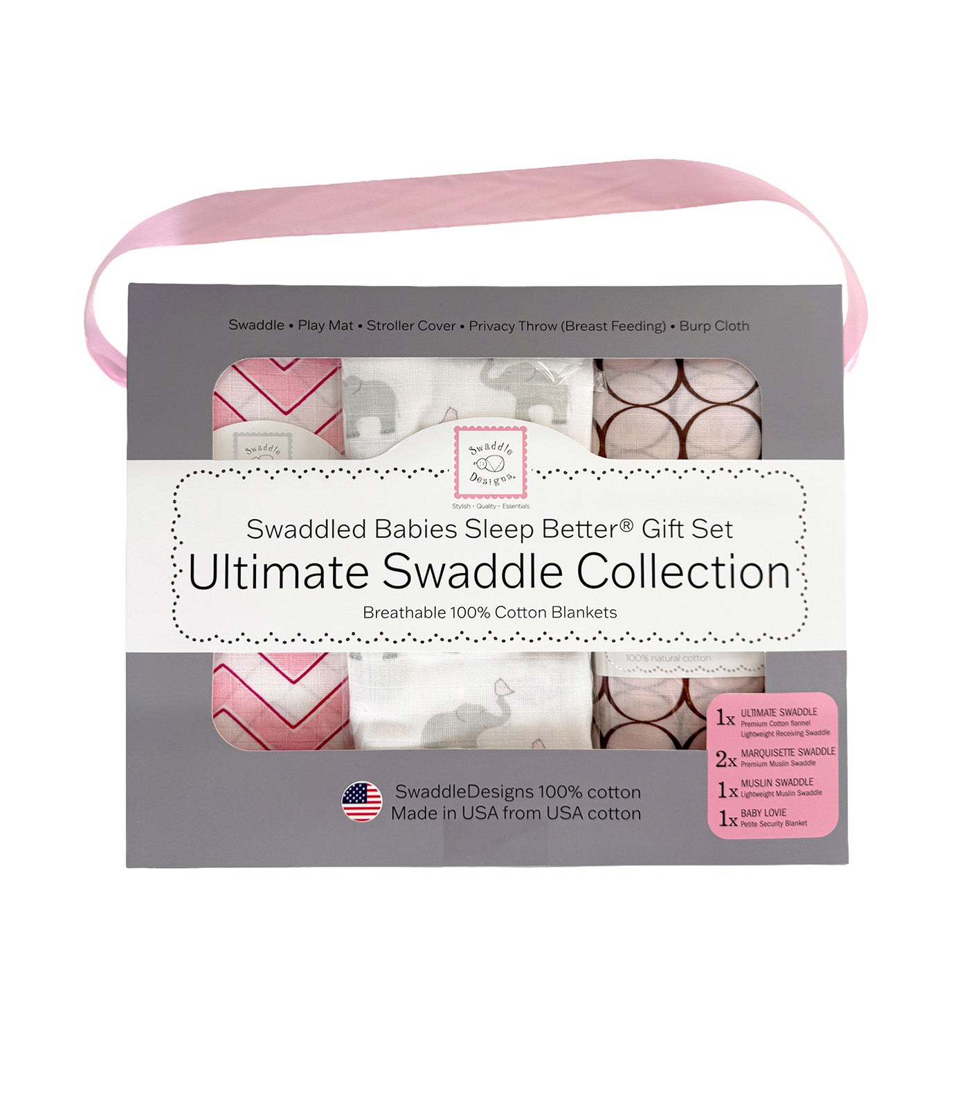 Babies Sleep Better® Ultimate Swaddle Collection Gift Set PK011
