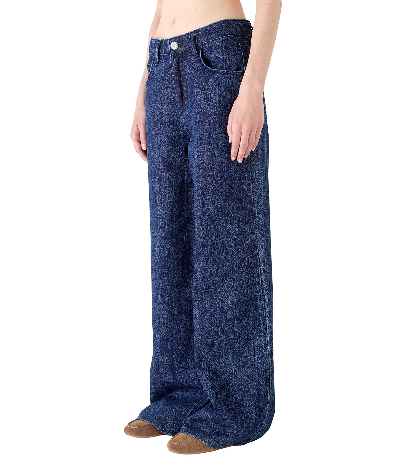 Jeans Five Japan Print Goa Blue