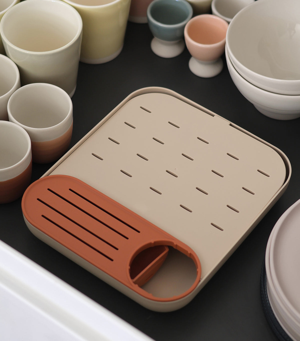 Forest Draining Rack Terracotta
