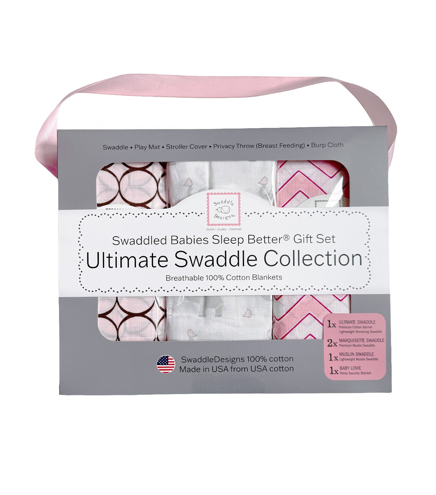Babies Sleep Better® Ultimate Swaddle Collection Gift Set PK012