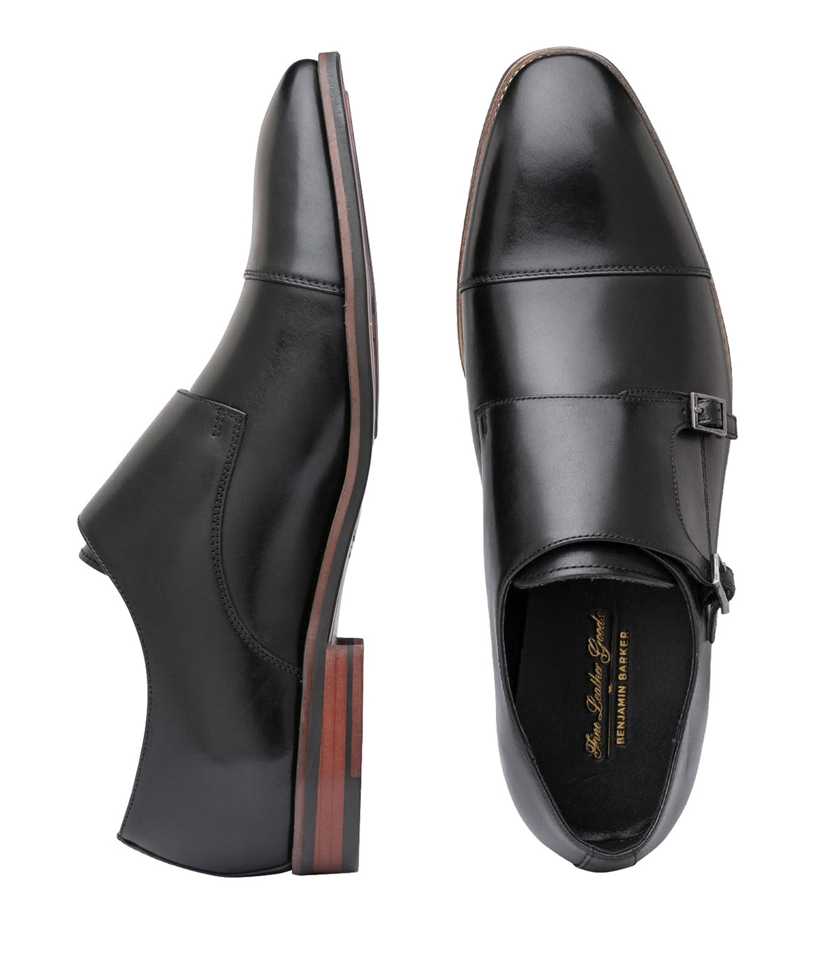 Bristol Monk Strap Black