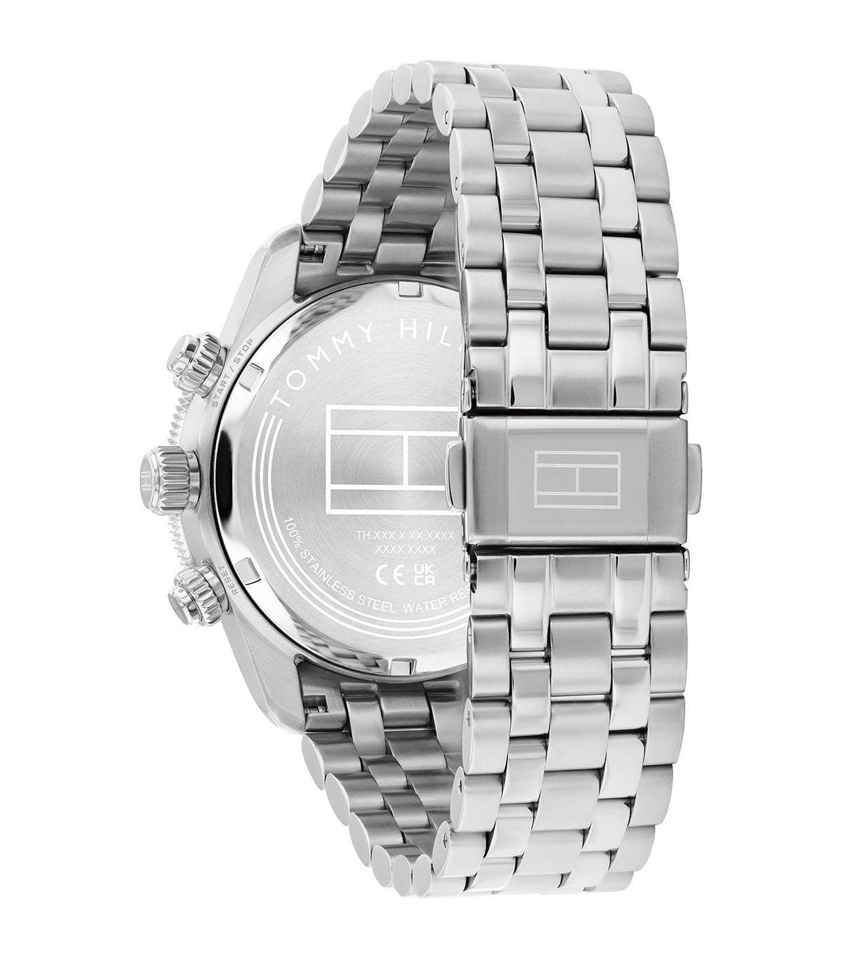1710745 Chrono Watch Silver and Mint Green