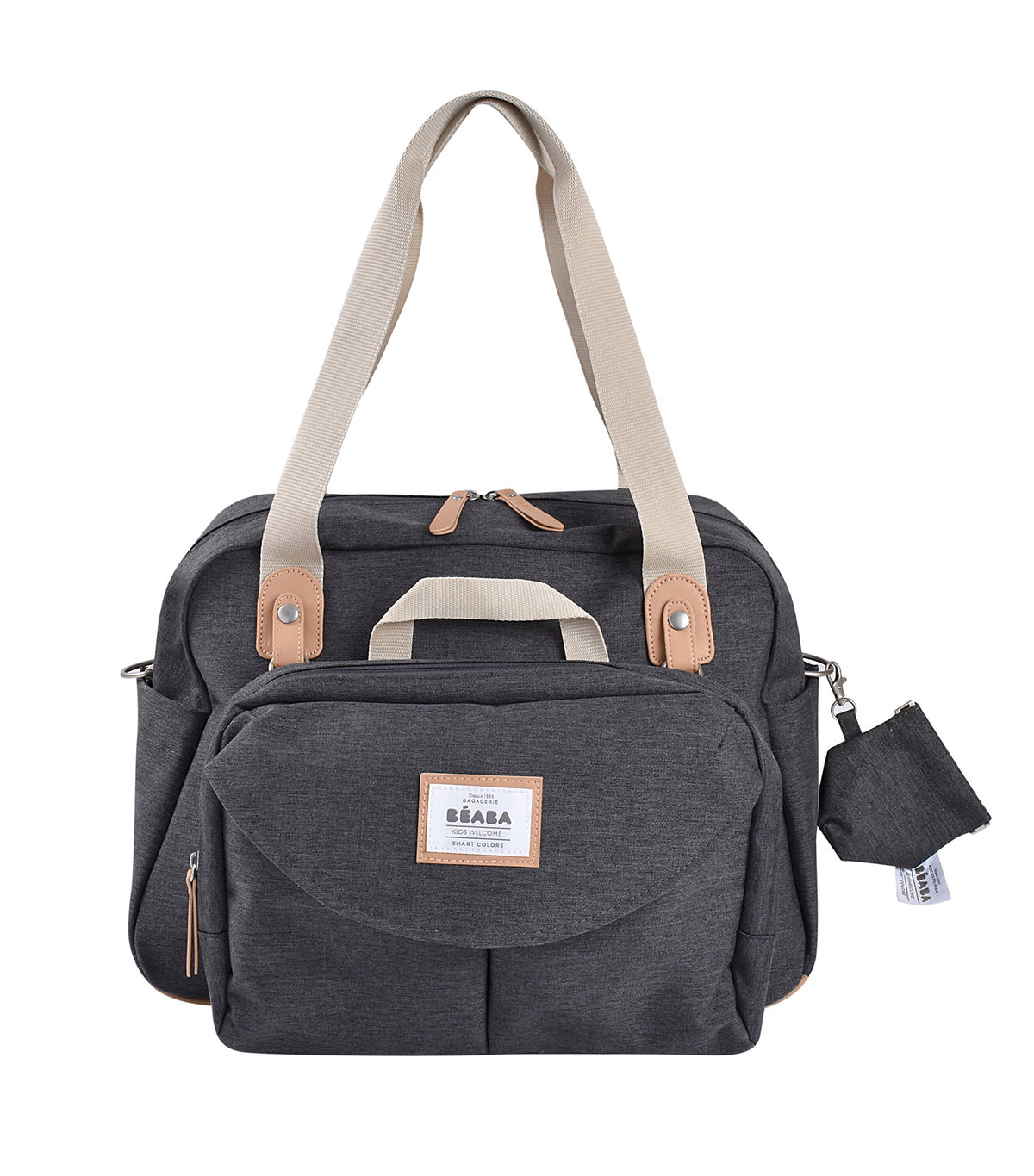 Geneva II Changing Bag Dark Heather Gray