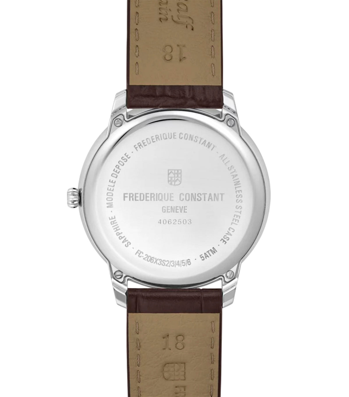 Moneta Moonphase FC-206S3S6 Silver/Brown