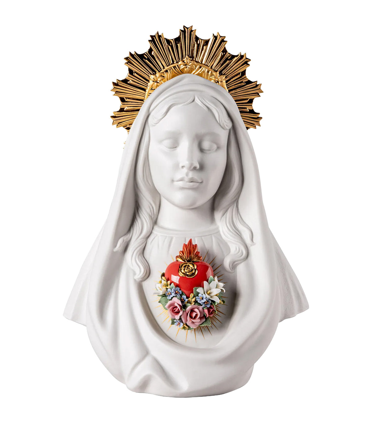 Immaculate Heart of Mary Sculpture