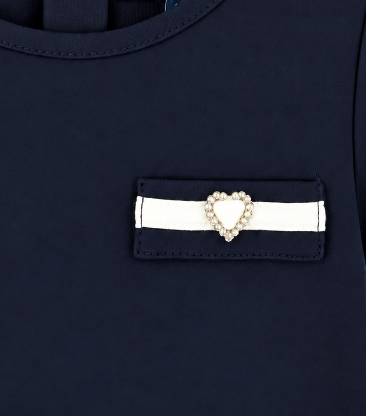 Palmer Girls Shift Dress Navy