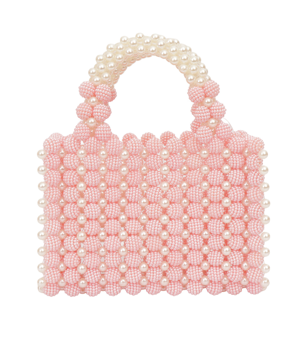 8in x 9in Pearl Handbag Pink
