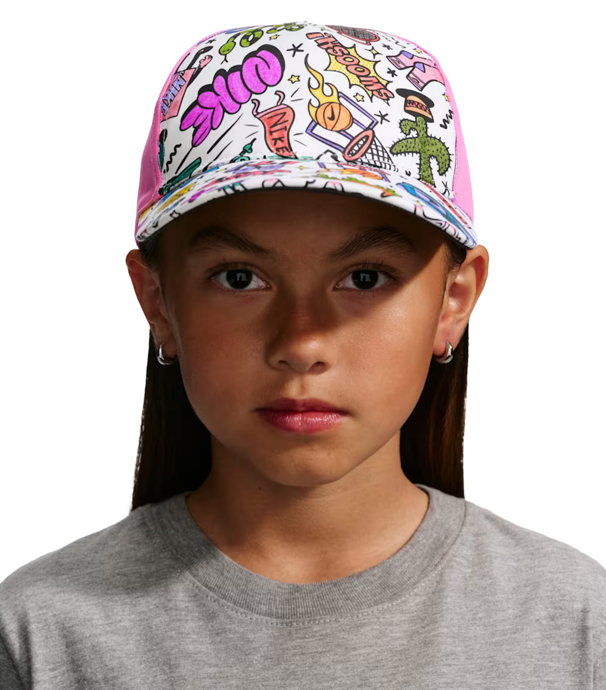 Club Younger Kids' Structured Cap Playful Pink