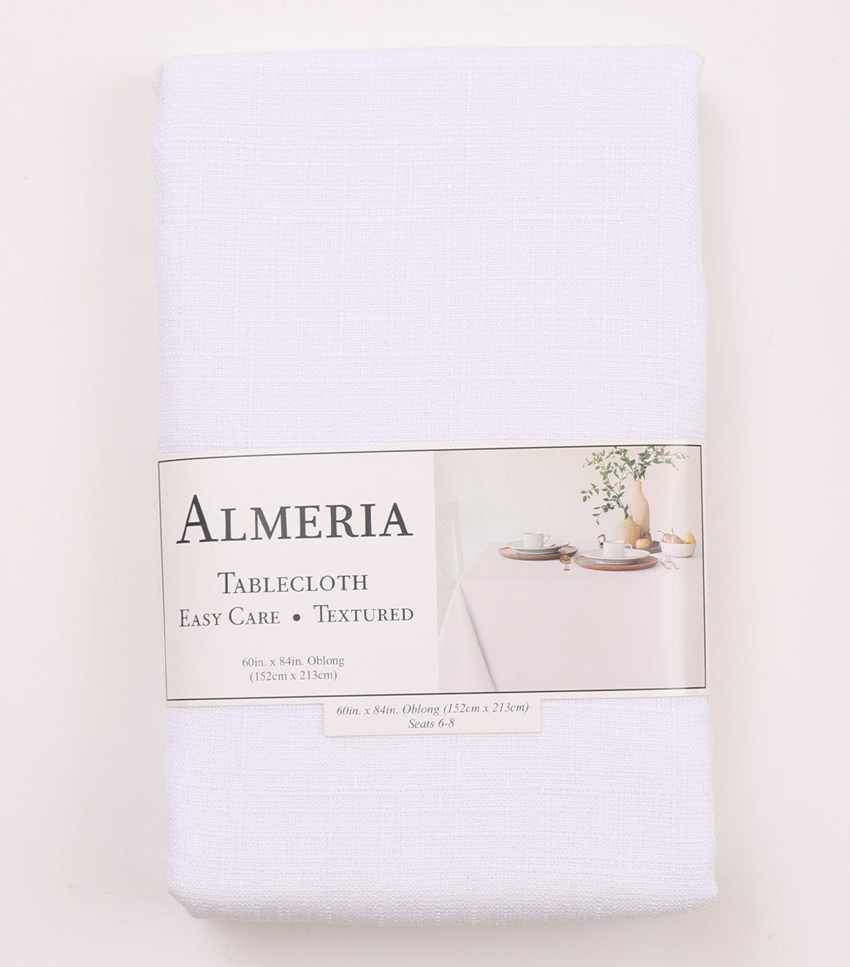 Almeria Tablecloth White